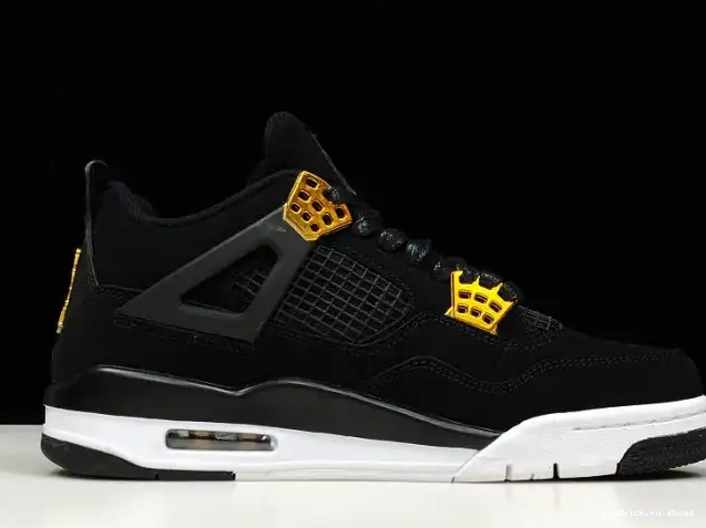 Cheap 308497-032 Air 4 Metallic Jordan Royalty Gold-White Black 0323